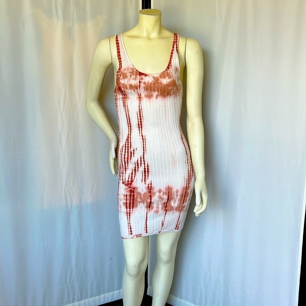 NWT 525 America Tie Dye Bodycon Tank Dress